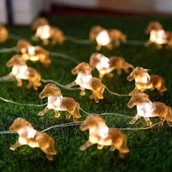 Horse Fairy String Lights Cute Pony Decorative Lights 20 Leds Night Light 8.5ft Battery Operated With Remote For Bedroom Farmhouse Home Holiday Thanksgiving Decoration -Department 56 Shop 51wNi5L3maS