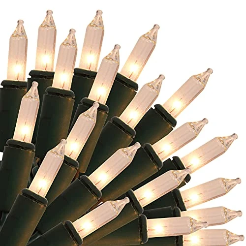 Joiedomi 200(2x100) Counts Clear Green Wire Christmas Lights, Warm White String Lights For Indoor Or Outdoor Christmas Decorations 5 Joiedomi 200(2x100) Counts Clear Green Wire Christmas Lights, Warm White String Lights For Indoor Or Outdoor Christmas Decorations - Image 5