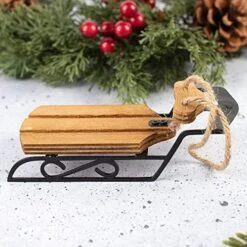 Red Rustic Let It Snow Sleigh With Jute String By Factory Direct Craft - Mini Sleigh For Christmas Decorating And Holiday Displays 19 Red Rustic Let It Snow Sleigh With Jute String By Factory Direct Craft - Mini Sleigh For Christmas Decorating And Holiday Displays -Department 56 Shop 51wnIfmYgqL. AC
