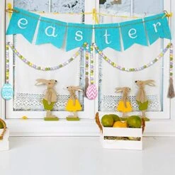 Jetec 2 Pieces Easter Wood Bead Garland Easter Tiered Tray Decoration Hanging Garlands Easter Egg Shaped Wooden Farmhouse Beads Garlands For Home Easter Holiday Party 8 Jetec 2 Pieces Easter Wood Bead Garland Easter Tiered Tray Decoration Hanging Garlands Easter Egg Shaped Wooden Farmhouse Beads Garlands For Home Easter Holiday Party -Department 56 Shop 51wzC2ziVGL