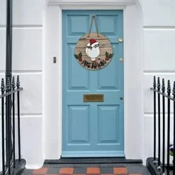 Outdoor Home Sweet Home Signs For Porch Decoration Garden Christmas Hanging Plate Decoration Christmas Hanging Plate Christmas Doorplate Valentine Signs For (Pink, One Size) -Department 56 Shop 51xHRui93DL