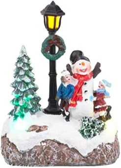 Christmas Concepts® 5"/ 13cm LED Light Up Christmas Scene (Snowman And Children) -Department 56 Shop 51xVuhCAMjL. AC