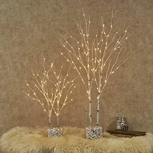 BAOLITVINE Birch Branch Lights With Timer Battery Operated 100 LED Fairy Lights, Lighted Willow Branches For Home Bedroom Fireplace Christmas Decoration Inside Outdoor 4 BAOLITVINE Birch Branch Lights With Timer Battery Operated 100 LED Fairy Lights, Lighted Willow Branches For Home Bedroom Fireplace Christmas Decoration Inside Outdoor - Image 4