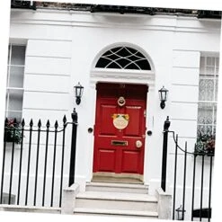 VOSAREA 2 Sets Delicate Prop On Tulip Pendant Party The Are Decors It Simple Front Hanging As Flowers Wooden Home This Perfect A Beautiful Welcome Rustic Outdoor Sign My If Plate Or -Department 56 Shop 51yVANNOBKL