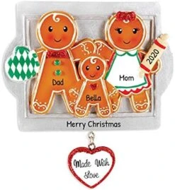 Personalized Family Ornament 2022 - Family Of Four Christmas Ornaments 2022 - Gingerbread Cookie Ornament Family Of 4 Gingerbread Ornament Gingerbread Ornaments - Free Customization 14 Personalized Family Ornament 2022 - Family Of Four Christmas Ornaments 2022 - Gingerbread Cookie Ornament Family Of 4 Gingerbread Ornament Gingerbread Ornaments - Free Customization -Department 56 Shop 51z6vJeBvL. AC