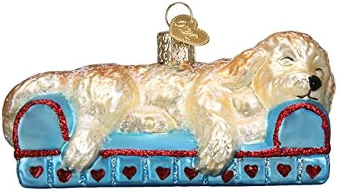 Old World Christmas Ornaments Sleepy Dachshund Glass Blown Ornaments For Christmas Tree 8 Old World Christmas Ornaments Sleepy Dachshund Glass Blown Ornaments For Christmas Tree - Image 8