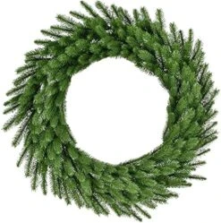 Fraser Hill Farm 36-in. Green Fir Wreath Warm White LED Lights | Battery Operated | Festive Christmas Holiday Decorations | Indoor Hanging Decor For Doors, Fireplace Mantels | FFGF036WR-5GR 24 Fraser Hill Farm 36-in. Green Fir Wreath Warm White LED Lights | Battery Operated | Festive Christmas Holiday Decorations | Indoor Hanging Decor For Doors, Fireplace Mantels | FFGF036WR-5GR -Department 56 Shop 614Z eo mnL. AC