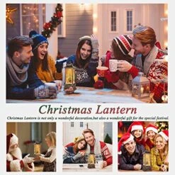 Christmas Decorations Home Lighted Christmas Snow Globe Christmas Lanterns Water Lanterns Glittering With Music USB And Battery Operated Singing Snow Globe Decoratives (Christmas Tree) -Department 56 Shop 6152RhLZsEL