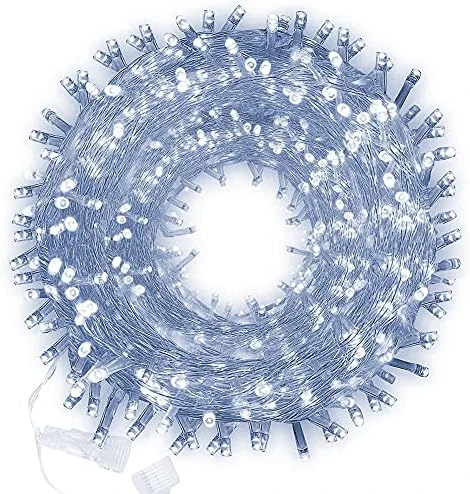 FUNPENY 300 LED Indoor String Lights, 100 FT Plug In Waterproof String Lights With 8 Modes For Halloween Thanksgiving Christmas Garden Decoration, Indoor And Outdoor Decorations (White) 13 FUNPENY 300 LED Indoor String Lights, 100 FT Plug In Waterproof String Lights With 8 Modes For Halloween Thanksgiving Christmas Garden Decoration, Indoor And Outdoor Decorations (White) - Image 13