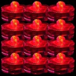 TDLTEK Waterproof Submersible Led Lights Tea Lights For Wedding, Party, Decoration (12 Pieces, Clear White) -Department 56 Shop 61IhVOVxkaL. AC