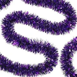 Dilunave 40 Feet Metallic Tinsel Twist Garland Foil Tinsel Garland Decoration Christmas Tinsel Garland For Christmas Tree, Wedding, Birthday And Party Hanging Decorations (Gold) -Department 56 Shop 61L9cf AVtL. AC