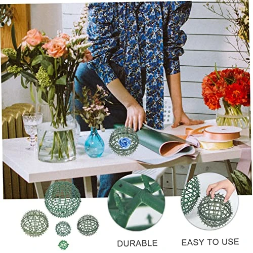 VOSAREA 6 Pcs Grass Ball Stand Flower Holder Flower Arranging Rack Flower Holding Rack Grass Ball Frame Garden Supply Flower Ball Rack Flower Arrangement Rack Garden Supplies Mini 3 VOSAREA 6 Pcs Grass Ball Stand Flower Holder Flower Arranging Rack Flower Holding Rack Grass Ball Frame Garden Supply Flower Ball Rack Flower Arrangement Rack Garden Supplies Mini - Image 3