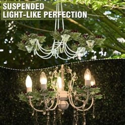 Christmas Candle Rings Artificial Red Berries And Pinecones Candle Rings Wreaths Decor Candle Rings For Pillars Rustic Wedding Centerpiece Christmas Table Decoration For Front Door (4 Pieces) -Department 56 Shop 61U5gQruJ5L