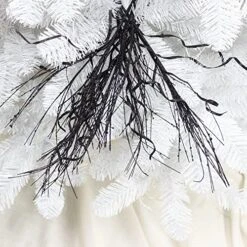 KI Store Glitter Curly Christmas Spray Set Of 12 Black Wispy Willow Christmas Picks For Halloween Christmas Tree Wreath Garland Bouquet Tree Topper Decoration -Department 56 Shop 61UDlh6vtmL