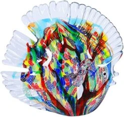 EUSTUMA Hand Blown Glass Crab Figurines Ornament,Sea Animal Ornament For Home Decor,Sea Animals Collection For Birthday Gift. -Department 56 Shop 61XuDLvM6AL. AC