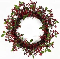 Leaf Design UK Artificial Christmas Wreaths & Garlands, Red Berry Natural Garland, 150cm 16 Leaf Design UK Artificial Christmas Wreaths & Garlands, Red Berry Natural Garland, 150cm -Department 56 Shop 61XyHuqpkL. AC