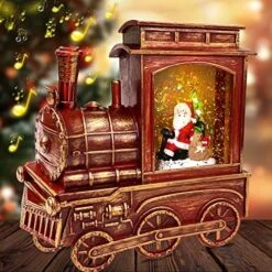 Musical Lighted Christmas Train Snow Globe Lantern Decor, Santa Claus Bear 8 Songs Timer USB Or Battery Operated Xmas Water Lantern Glitter Snow Globe Christmas Decoration Home Indoor Birthday Gift 16 Musical Lighted Christmas Train Snow Globe Lantern Decor, Santa Claus Bear 8 Songs Timer USB Or Battery Operated Xmas Water Lantern Glitter Snow Globe Christmas Decoration Home Indoor Birthday Gift -Department 56 Shop 61YXjZctmgL. AC