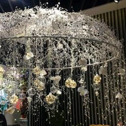 40" Clear Diamond Beaded Garlands Wire String Acrylic Crystal Garland Wedding Party Decoration Wreath DIY Wedding Centerpiece Decor Crystal Diamond Branch (Pack Of 2) 8 40" Clear Diamond Beaded Garlands Wire String Acrylic Crystal Garland Wedding Party Decoration Wreath DIY Wedding Centerpiece Decor Crystal Diamond Branch (Pack Of 2) -Department 56 Shop 61ZZhNkTSLL