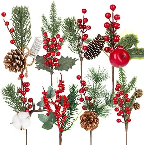 Joyhalo 2 Pack Christmas Poinsettia Garland With Lights - Battery Operated Red Berries And Holly Leaves Prelit Garland For Mantle Fireplace Table Indoor Outdoor Lighted Garland Chritsmas Decor 6 Joyhalo 2 Pack Christmas Poinsettia Garland With Lights - Battery Operated Red Berries And Holly Leaves Prelit Garland For Mantle Fireplace Table Indoor Outdoor Lighted Garland Chritsmas Decor - Image 6