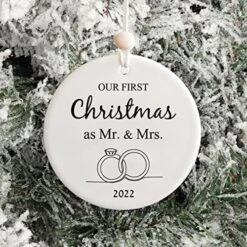 Our First Christmas As Mr & Mrs Ornaments 2021 Newly Married Ornament Couples Gifts Wedding Decoration Personalized Bridal Shower Gift… 16 Our First Christmas As Mr & Mrs Ornaments 2021 Newly Married Ornament Couples Gifts Wedding Decoration Personalized Bridal Shower Gift… -Department 56 Shop 61fk9lYBCWL. AC