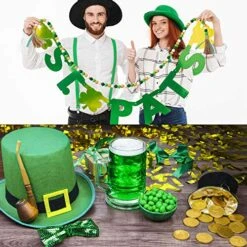 2 Pieces St. Patrick's Day Easter Day Wood Bead Garlands With Tassels 10.8 Ft Farmhouse Rustic Country Wood Bead Boho Bead Garlands For Tiered Tray Decor (Attractive Color) 19 2 Pieces St. Patrick's Day Easter Day Wood Bead Garlands With Tassels 10.8 Ft Farmhouse Rustic Country Wood Bead Boho Bead Garlands For Tiered Tray Decor (Attractive Color) -Department 56 Shop 61h55UzgESL