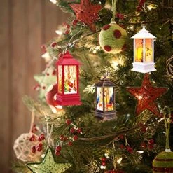 SIBOSUN 3 Pcs Christmas Tabletop Lanterns Vintage Outdoor Candle Lantern Decorative With LED Light - LED Candle Light For Christmas Decoration - Home Party Flashing LED Hanging Lantern Battery Powered 14 SIBOSUN 3 Pcs Christmas Tabletop Lanterns Vintage Outdoor Candle Lantern Decorative With LED Light - LED Candle Light For Christmas Decoration - Home Party Flashing LED Hanging Lantern Battery Powered -Department 56 Shop 61hj5mtgj7L