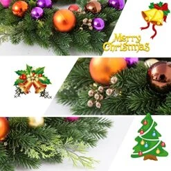 Peyton Christmas Wreath, Outdoor Lighted Christmas Wreath For Front Door, Christmas Wreath With Berry Clusters, Ball Ornaments, Christmas Collection, For Holiday Christmas Party Decorations -Department 56 Shop 61hx2NGx8YL