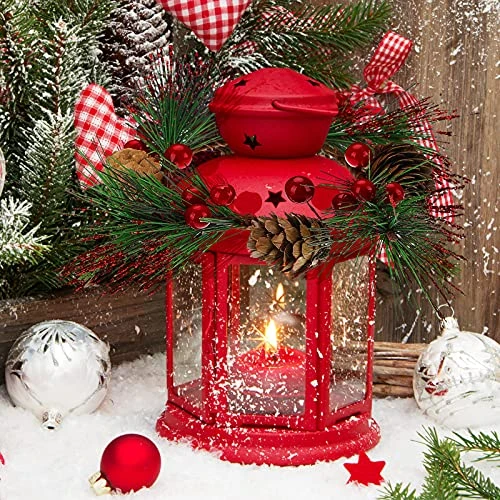 6 Pieces Christmas Candle Ring Christmas Candle Holder Artificial Berry Candle Rings With Pine Cones Small Wreaths For Christmas Wedding Festive Decoration 6 6 Pieces Christmas Candle Ring Christmas Candle Holder Artificial Berry Candle Rings With Pine Cones Small Wreaths For Christmas Wedding Festive Decoration - Image 6