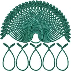 Christmas Garland Ties Christmas Decorative Twist Ties Reusable Banister Ties For Garland Home Party Decoration, 16.1 Inch (30 Pieces)