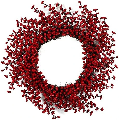 Leaf Design UK Artificial Christmas Wreaths & Garlands, Red Berry Natural Garland, 150cm 9 Leaf Design UK Artificial Christmas Wreaths & Garlands, Red Berry Natural Garland, 150cm - Image 9