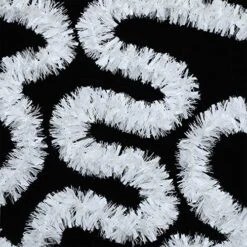 WILLBOND 50 Feet In 1 Piece Christmas Tinsel Garland Metallic Tinsel Twist Garland Christmas Tree Decorations Birthday Wedding New Year Hanging Decorations Party Supplies 3 Inch (Silver) -Department 56 Shop 61wa0EdRgPL. AC