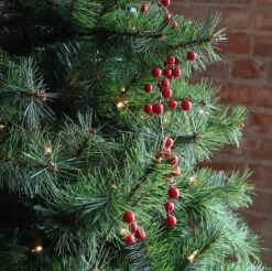 Factory Direct Craft 6 Feet Rich Red Berry Garland For Christmas Holiday Decorating 10 Factory Direct Craft 6 Feet Rich Red Berry Garland For Christmas Holiday Decorating -Department 56 Shop 718qcGnP2yL